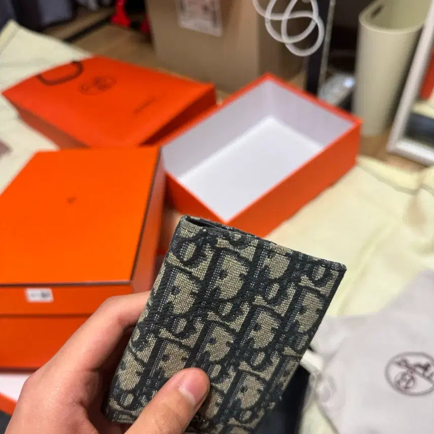 [SOLD OUT] [정품] 23년식 디올 오블리크 오거나이저 베이지