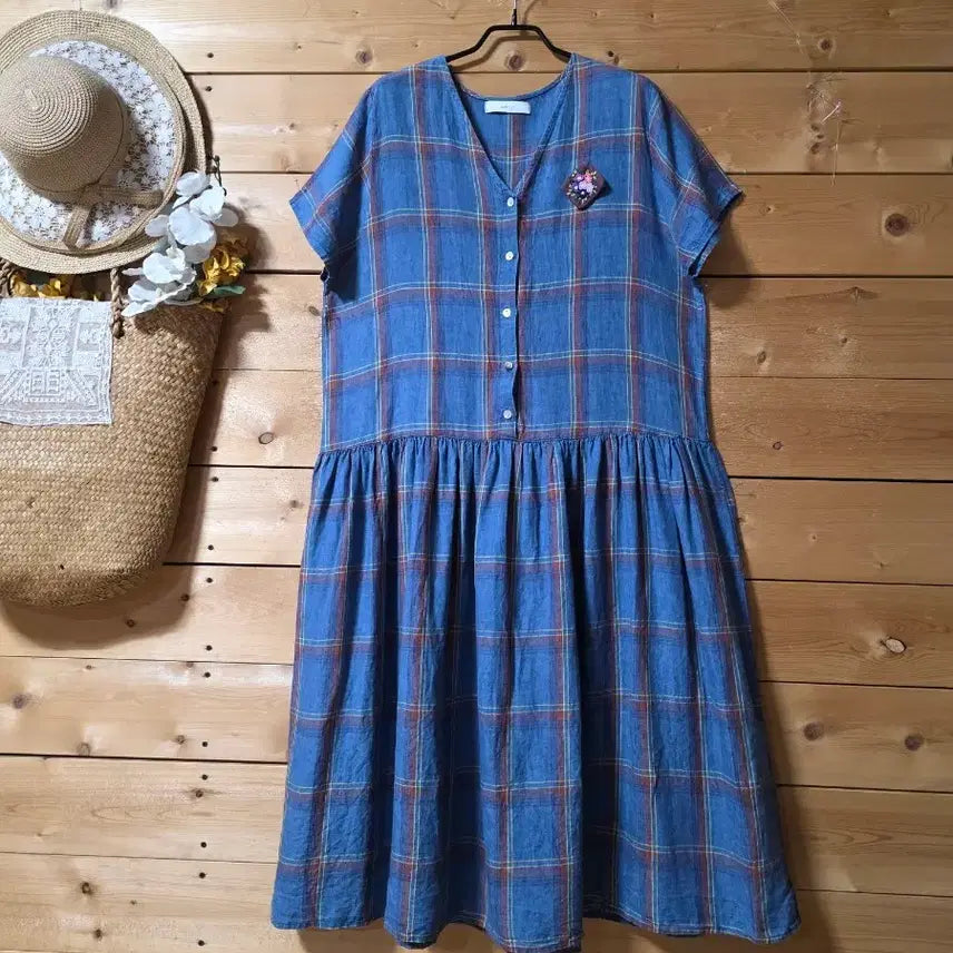 [SOLD OUT] 린넨100% 원핏 (코사지 코디용
