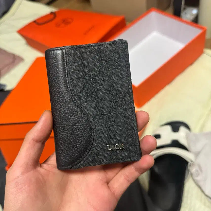 [SOLD OUT] [정품 , 24년식] 디올 오블리크 오거나이저 블랙