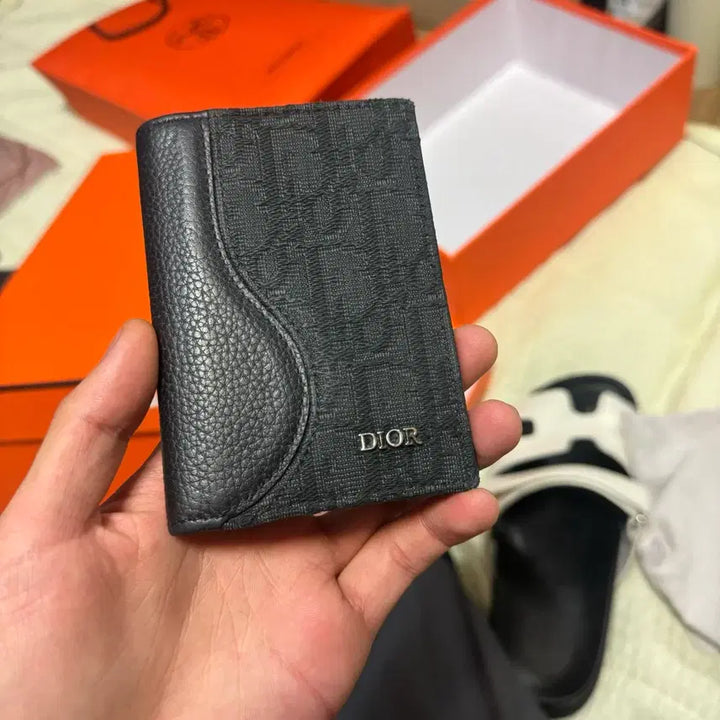 [SOLD OUT] [정품 , 24년식] 디올 오블리크 오거나이저 블랙