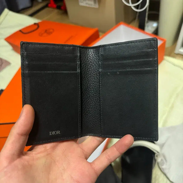 [SOLD OUT] [정품 , 24년식] 디올 오블리크 오거나이저 블랙
