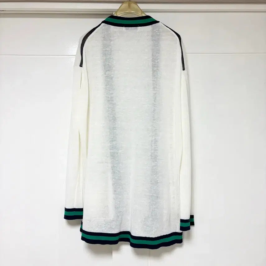 [BUNJANG] 주크 ZOOC 아이보리 린넨 가디건 / 주크 ZOOC 아이보리 린넨 가디건