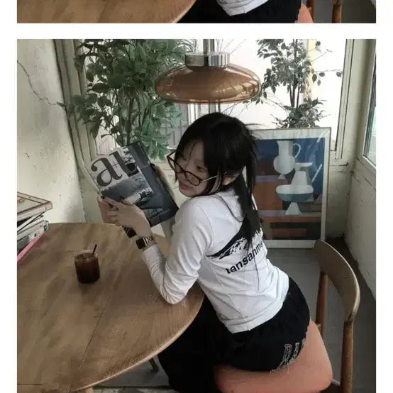 [BUNJANG] 탄산마그네슘 롱슬리브 화이트 블랙 새상품/교환 / 탄산마그네슘 롱슬리브 화이트 블랙 새상품/교환