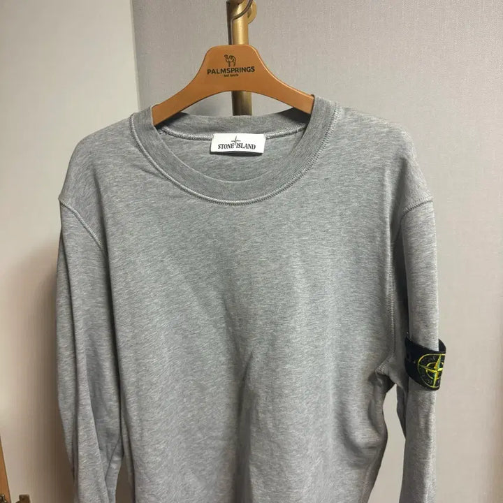 [BUNJANG] Stone Island Gray Crewneck Sweatshirt / [정품 , 크림구매] 스톤아일랜드 맨투맨 그레이