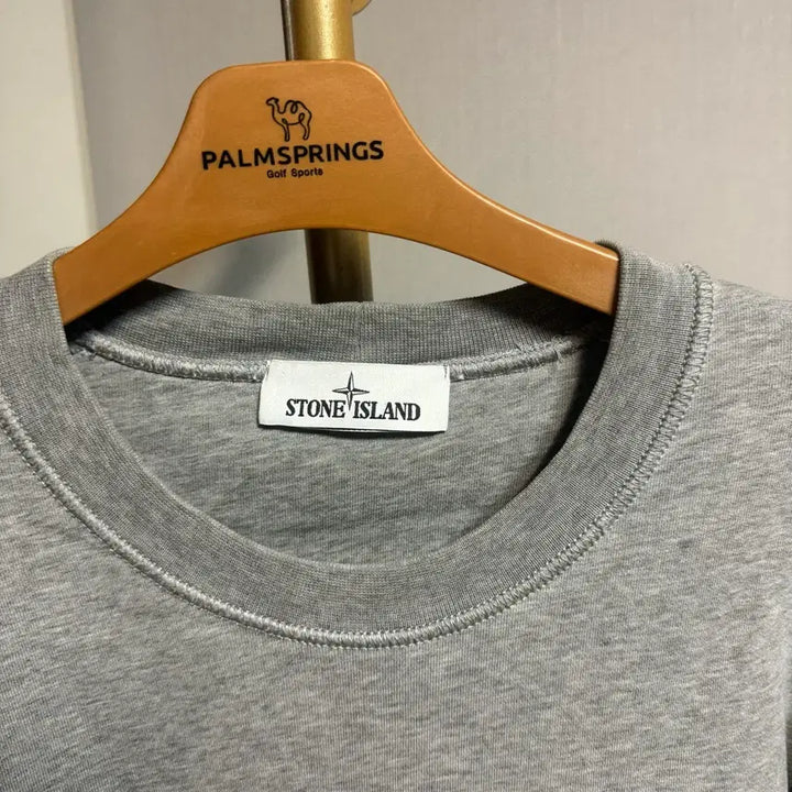 [BUNJANG] Stone Island Gray Crewneck Sweatshirt / [정품 , 크림구매] 스톤아일랜드 맨투맨 그레이