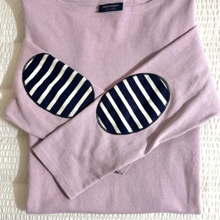 [BUNJANG] Saint James Patch Long Sleeve Shirt / 세인트제임스 패치 긴팔