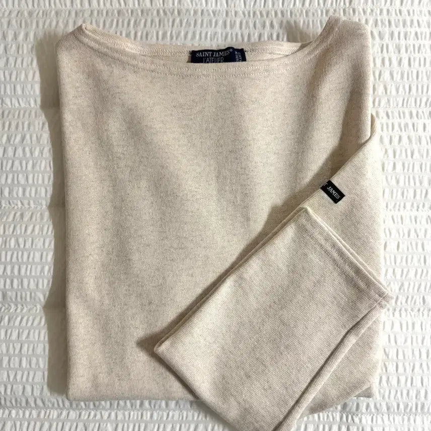 [BUNJANG] Saint James Patch Long Sleeve Shirt / 세인트제임스 패치 긴팔