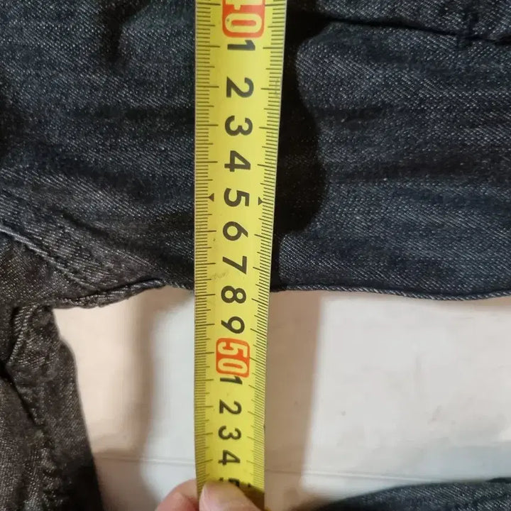 [BUNJANG] 블랙 데님 스타일 지퍼 자켓 m / 블랙 데님 스타일 지퍼 자켓 m