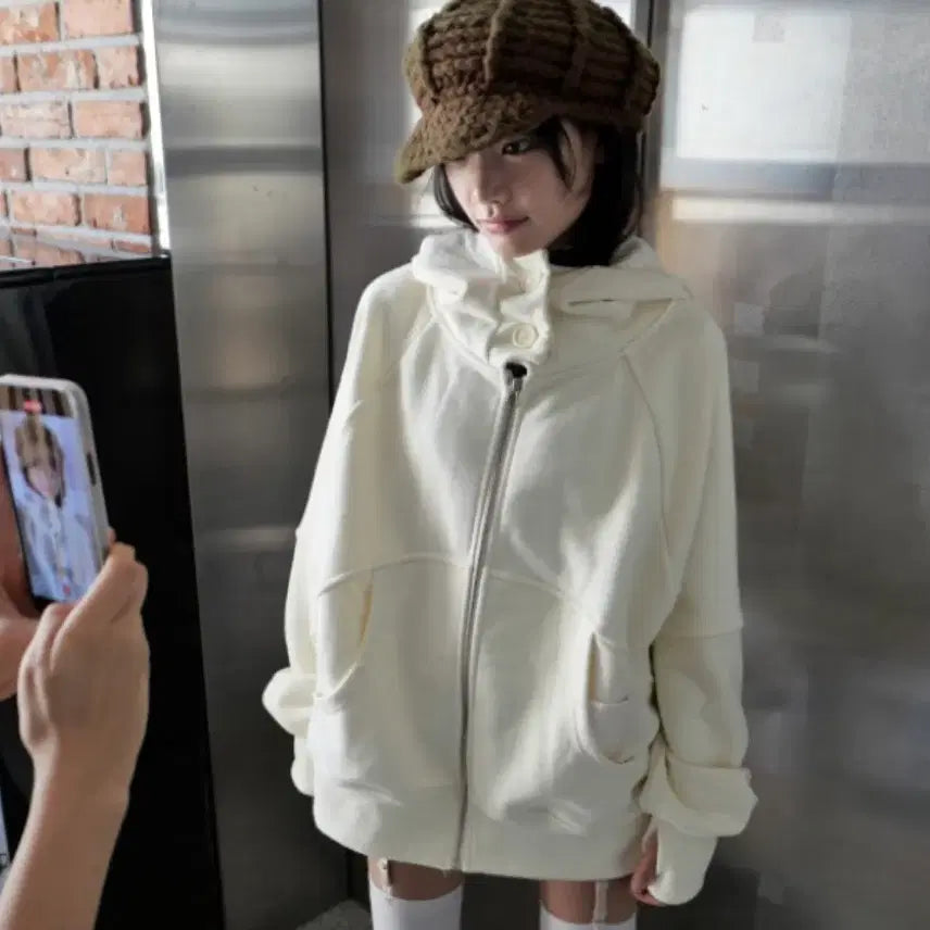 [BUNJANG] BabyLab EGGSHELL HOODIE Jacket / 베이비랩 후디 바닐라 EGGSHELL HOODIE JK made