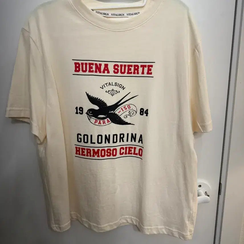 [BUNJANG] VITALSIGN Buena Suerte T-Shirt / VITALSIGN 부에나 수에르테 티셔츠