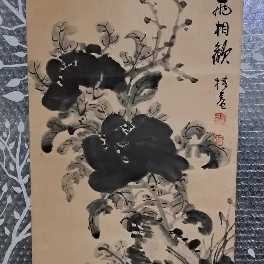 [BUNJANG] 동양화 모란도 / 동양화 모란도