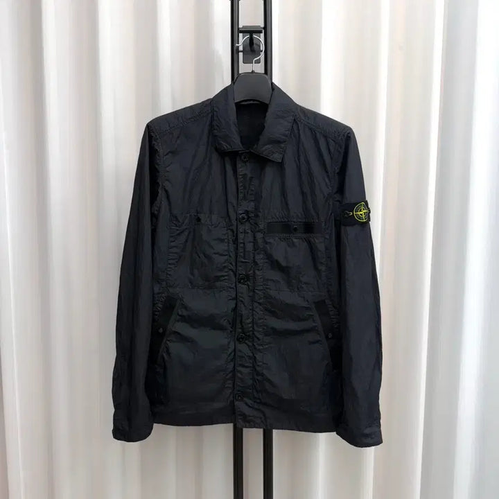 [BUNJANG] Stone Island Nylon Metal Jacket Black / [백화점판 / M] 스톤아일랜드 나일론 메탈 자켓 블랙