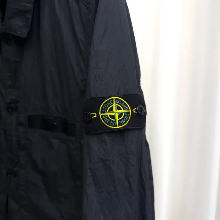 [BUNJANG] Stone Island Nylon Metal Jacket Black / [백화점판 / M] 스톤아일랜드 나일론 메탈 자켓 블랙