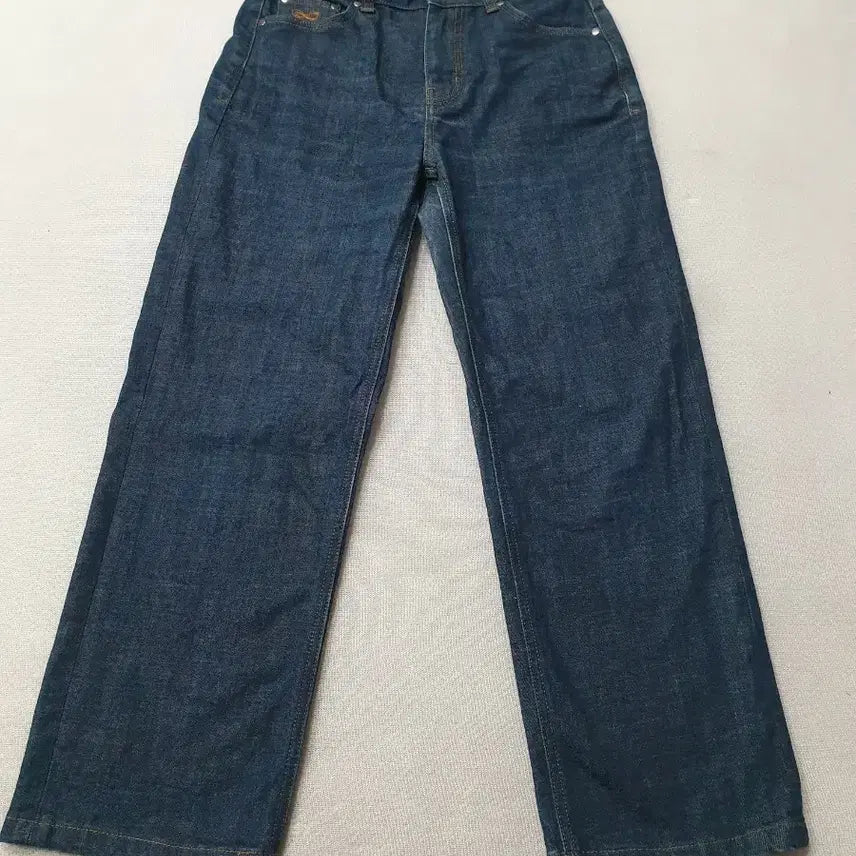 [BUNJANG] PLAC Jeans Wide Fit Denim Pants / 플랙 데님 청바지 와이드핏 허리25