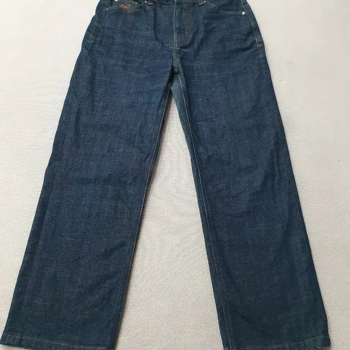 [BUNJANG] PLAC Jeans Wide Fit Denim Pants / 플랙 데님 청바지 와이드핏 허리25