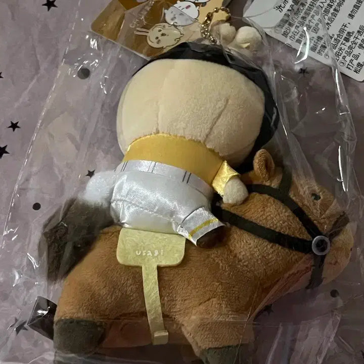 [SOLD OUT] 미니소 치이카와 승마 말 우사기 마스코트 키링 인형