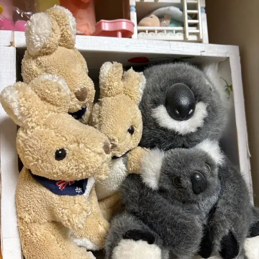 [SOLD OUT] 인형 정리 캥거루와 코알라 세트