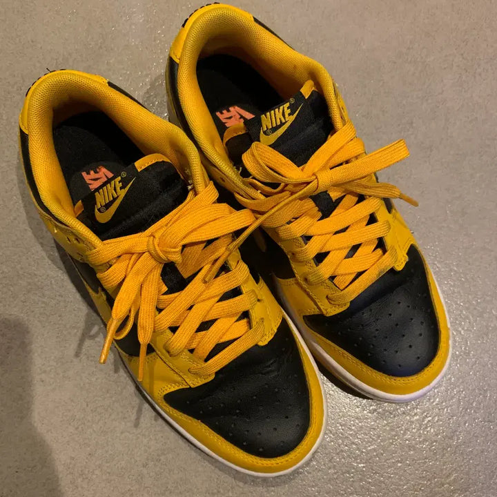 [BUNJANG] Nike Dunk Low Retro Championship Goldenrod Sneakers / 250 나이키 덩크 로우 레트로 챔피언쉽 골든로드