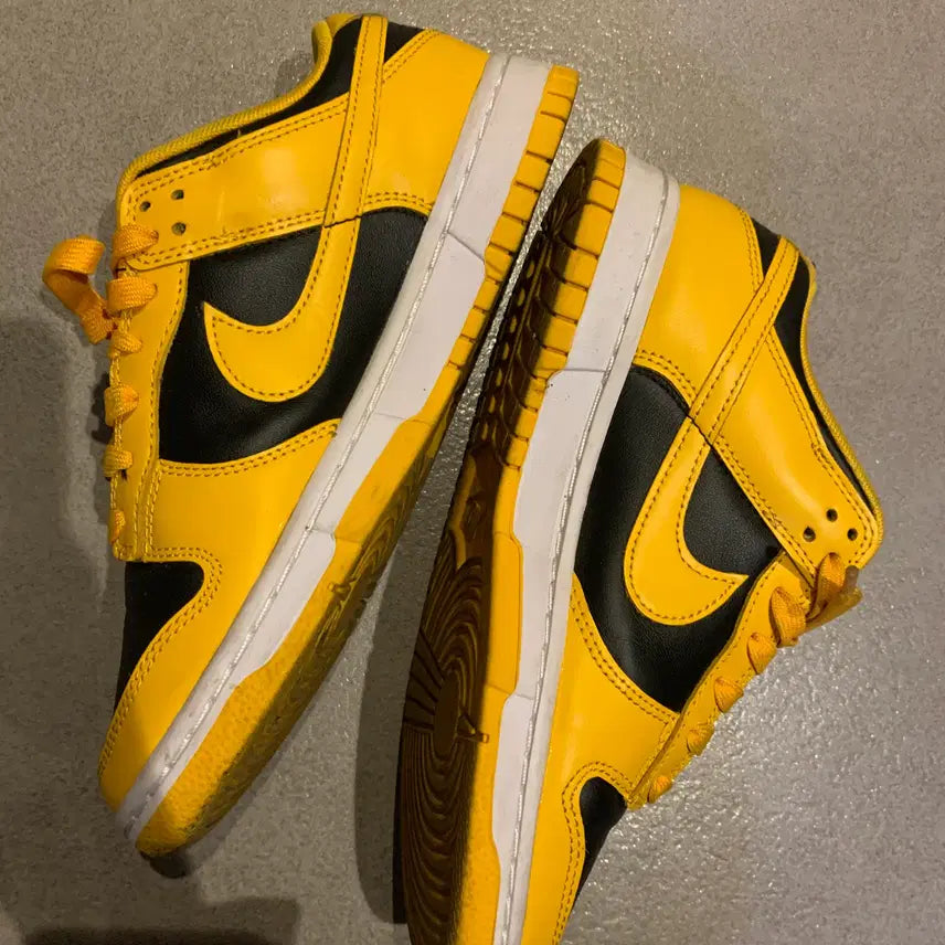 [BUNJANG] Nike Dunk Low Retro Championship Goldenrod Sneakers / 250 나이키 덩크 로우 레트로 챔피언쉽 골든로드