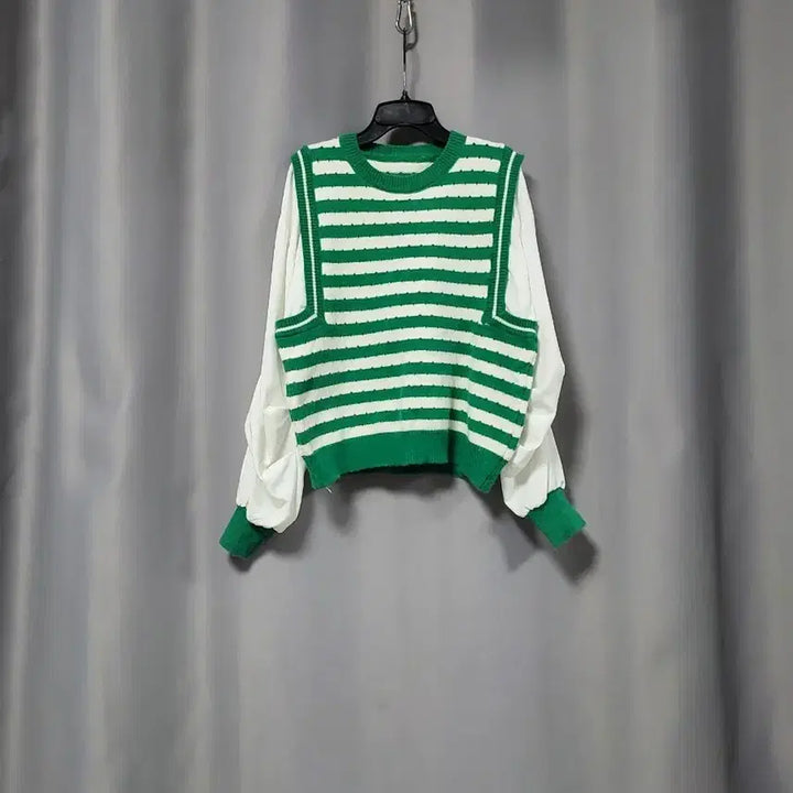 [SOLD OUT] 블라우스 레이어드 니트조끼