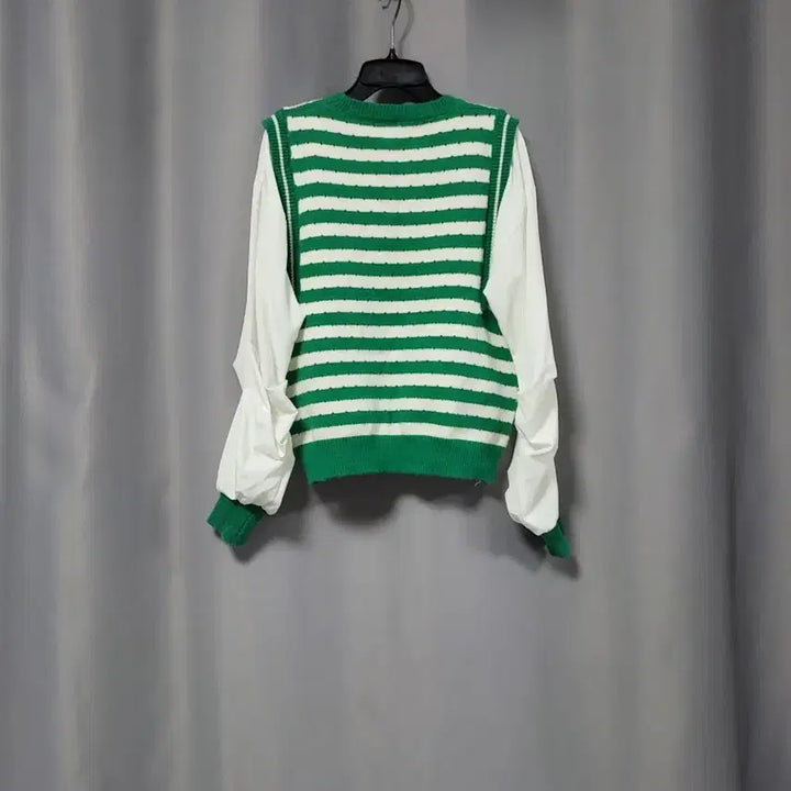 [SOLD OUT] 블라우스 레이어드 니트조끼