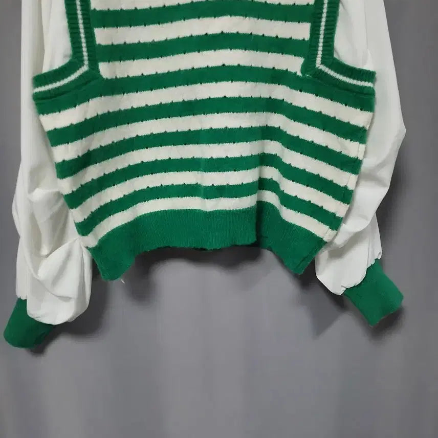 [SOLD OUT] 블라우스 레이어드 니트조끼
