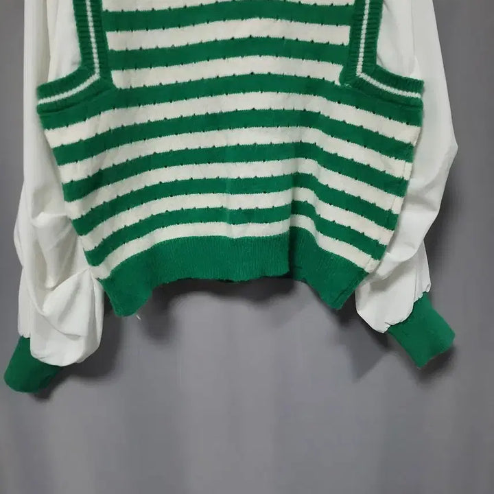 [SOLD OUT] 블라우스 레이어드 니트조끼