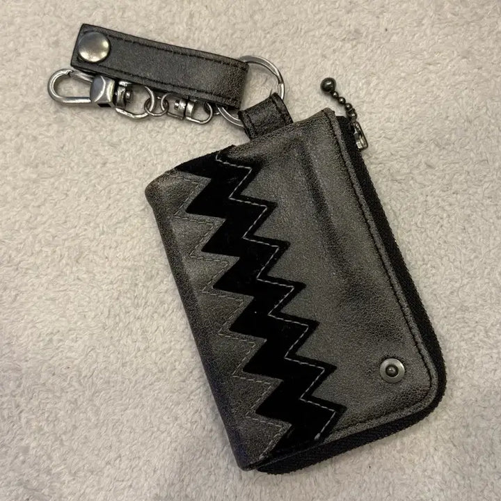 [BUNJANG] Polytelu Zigzag Card Wallet / 폴리테루 지그재그 지갑 월렛