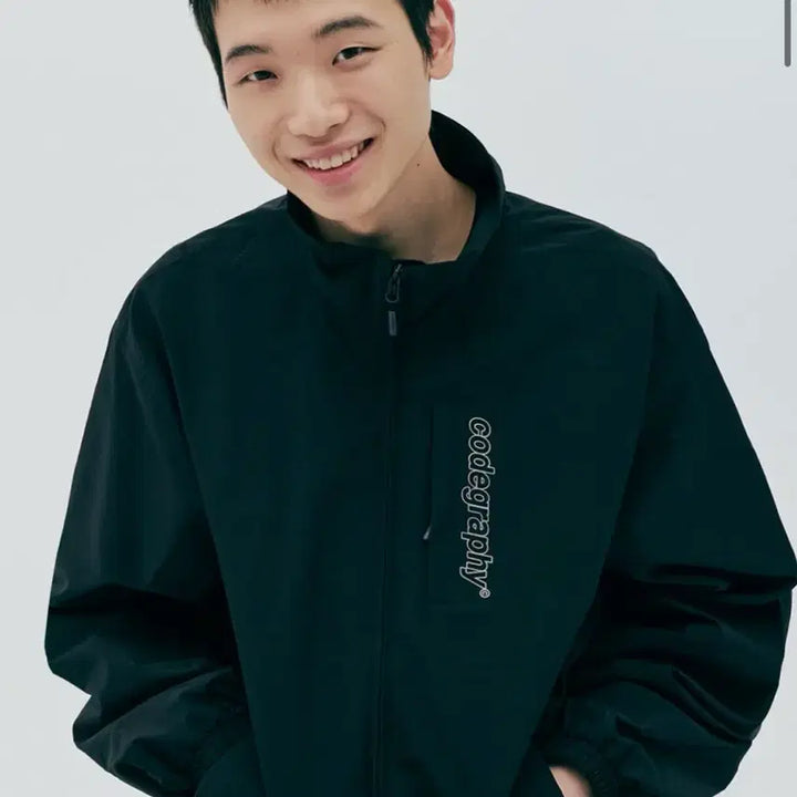 [BUNJANG] Code:Graphy Windbreaker Jacket / 코드그라피바람막이