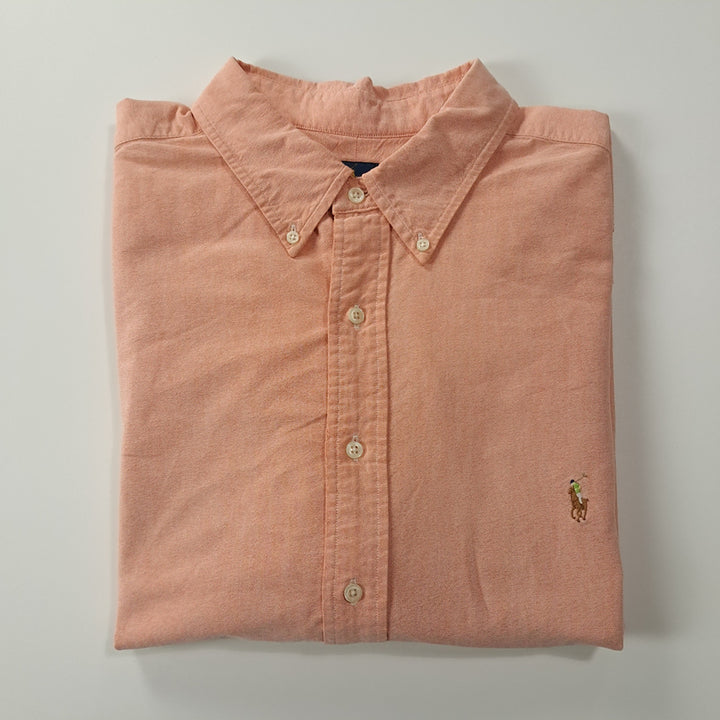[SOLD OUT] CK315 3XB 폴로 90s 멀티포니 오렌지피치 셔츠 남방