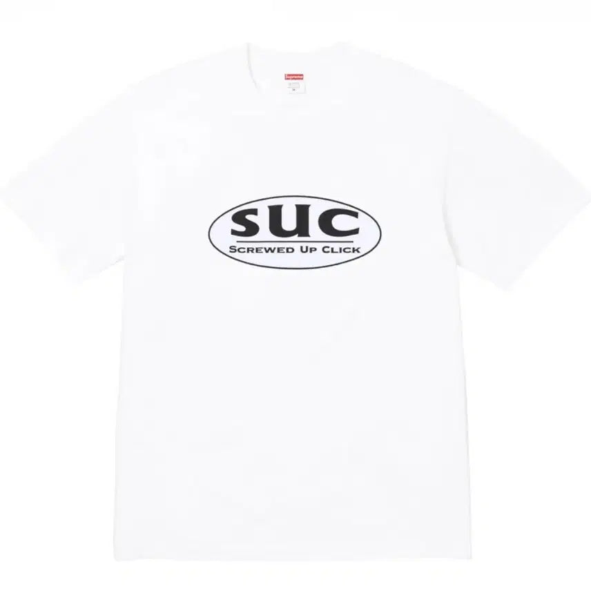 [BUNJANG] Supreme DJ Screw SUC T-shirt White / (L)슈프림 x DJ 스크류 SUC 반팔 티셔츠 화이트 - 26SS
