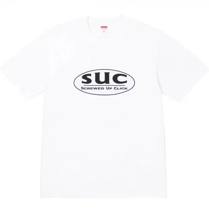 [BUNJANG] Supreme DJ Screw SUC T-shirt White / (L)슈프림 x DJ 스크류 SUC 반팔 티셔츠 화이트 - 26SS
