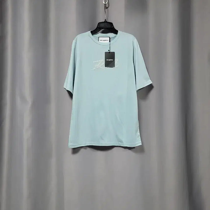 [BUNJANG] Karl Lagerfeld Logo Cotton T-shirt / 칼 라거펠트 로고 면티 (새상품)