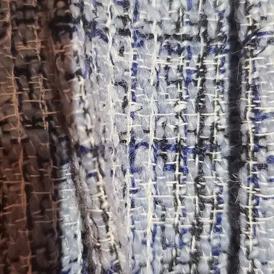 [SOLD OUT] 앨리스앤올리비아 에밀리 박스 플리츠 미니 스커트 (Blue Multi)