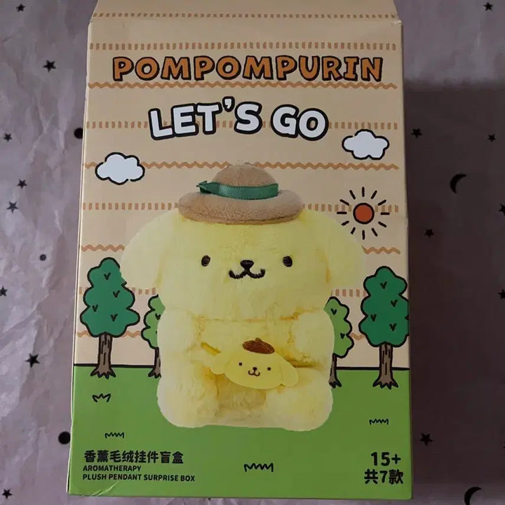 [BUNJANG] 미니소 폼폼푸린 30주년 기념 레츠고 키링 인형 산리오 / 미니소 폼폼푸린 30주년 기념 레츠고 키링 인형 산리오