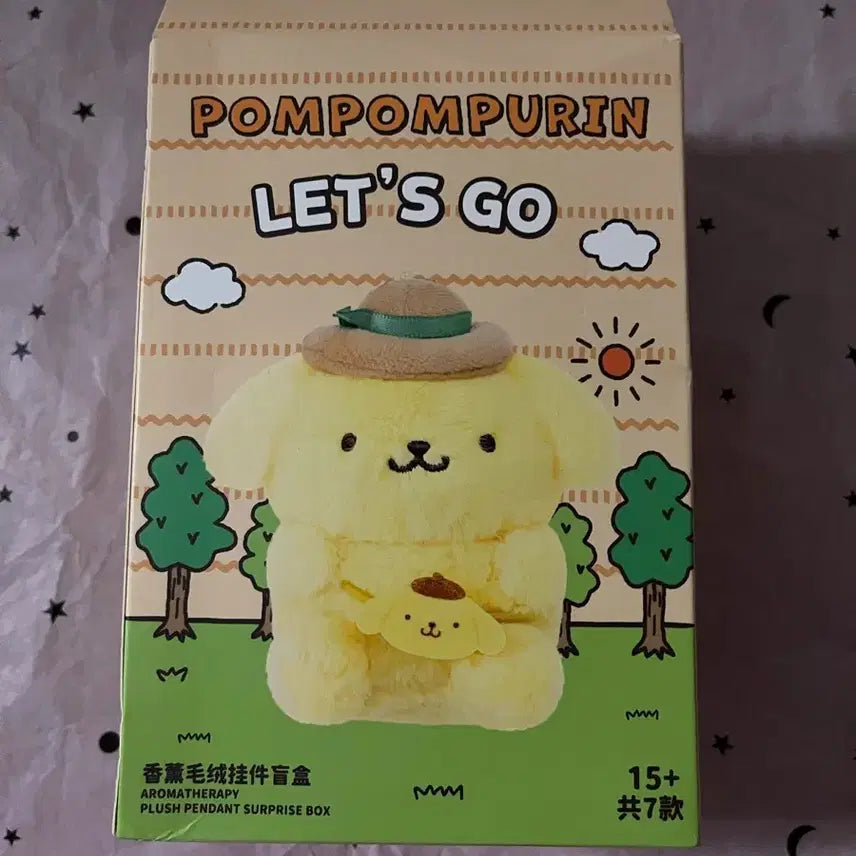 [BUNJANG] 미니소 폼폼푸린 30주년 기념 레츠고 키링 인형 산리오 / 미니소 폼폼푸린 30주년 기념 레츠고 키링 인형 산리오