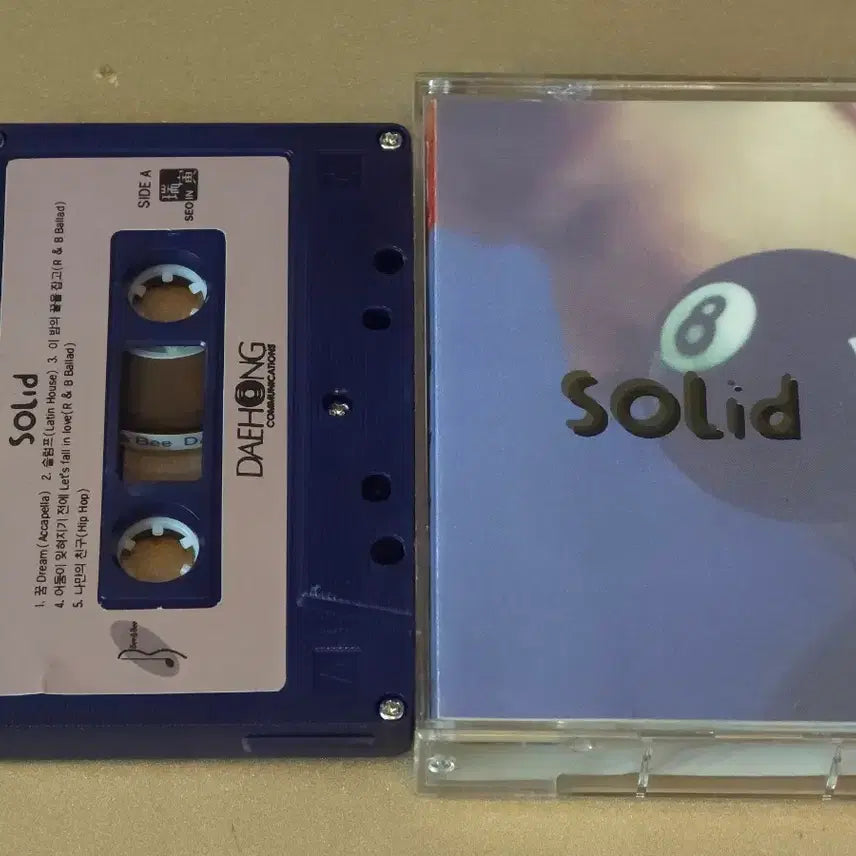 [BUNJANG] 솔리드(Solid) 1집 - Give Me A Chance 카세트 테이프 / 솔리드(Solid) 1집 - Give Me A Chance 카세트 테이프