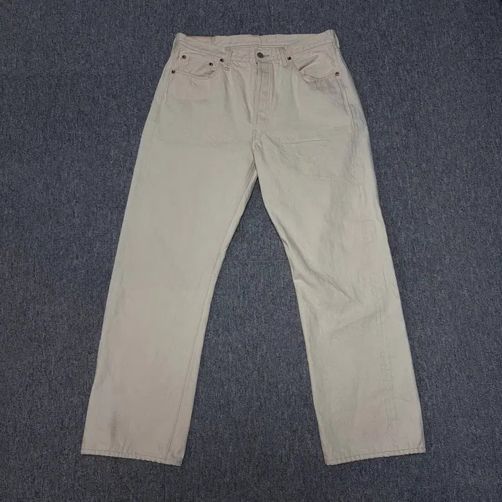 [SOLD OUT] [34] 풀카운트 1101 에크루 데님 팬츠
