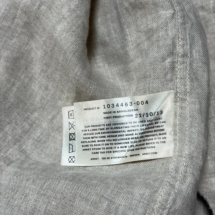 [SOLD OUT] [52/XL?] 아르켓 린넨 셔츠
