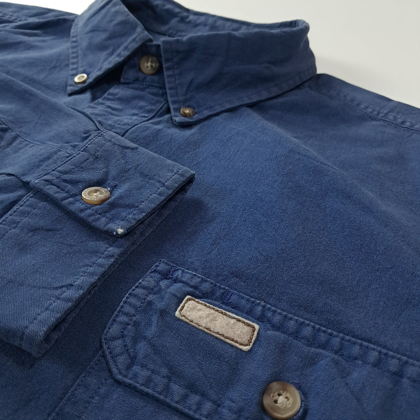 [SOLD OUT] CK329 XL 칼하트 90s 홍콩판 네이비 워크 셔츠 남방