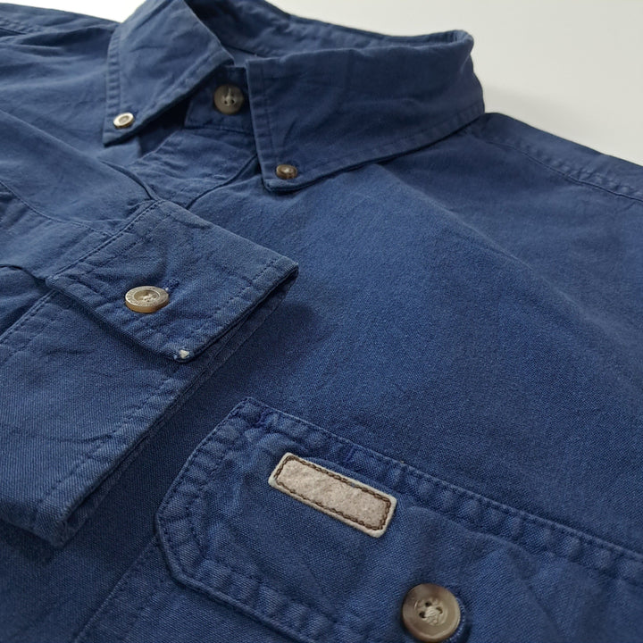 [SOLD OUT] CK329 XL 칼하트 90s 홍콩판 네이비 워크 셔츠 남방