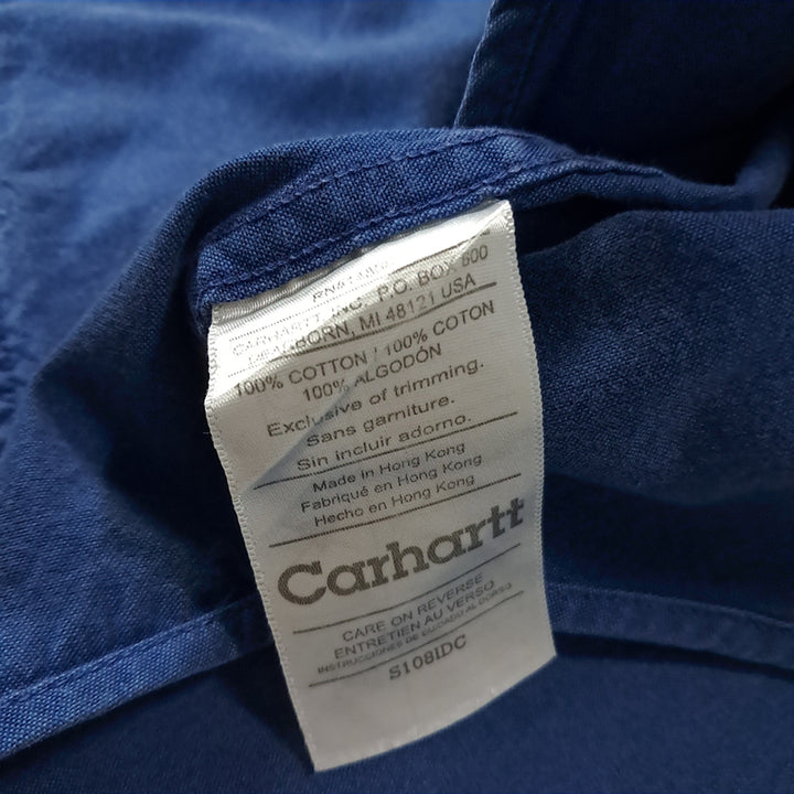 [SOLD OUT] CK329 XL 칼하트 90s 홍콩판 네이비 워크 셔츠 남방