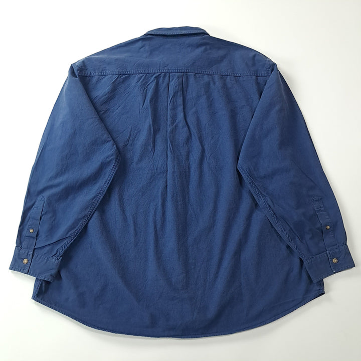 [SOLD OUT] CK329 XL 칼하트 90s 홍콩판 네이비 워크 셔츠 남방