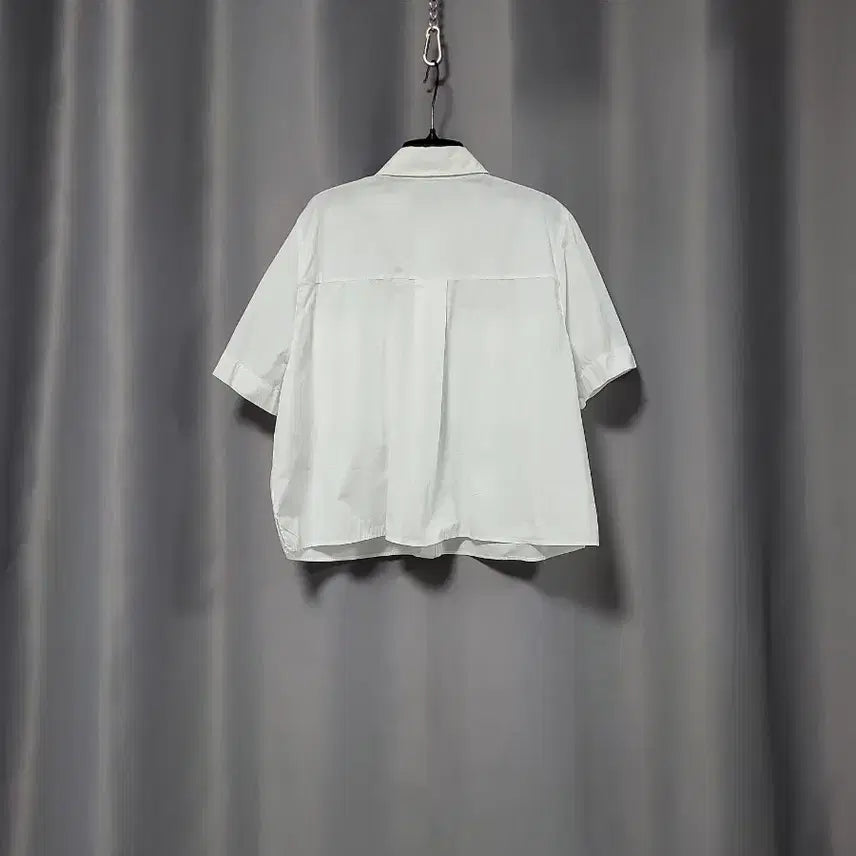 [SOLD OUT] 자라 화이트 포켓 반팔 셔츠