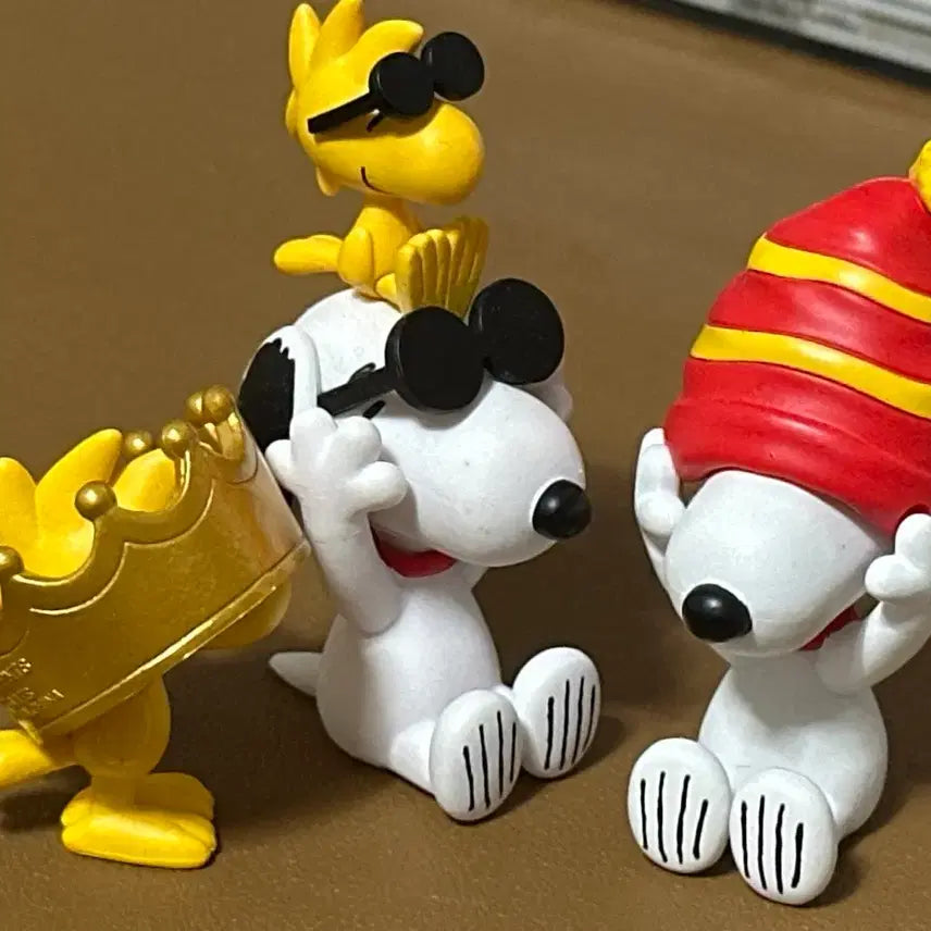 [BUNJANG] Snoopy &amp; Woodstock Figure Bundle Set / 스누피 &amp; 우드스탁 가챠 피규어 일괄