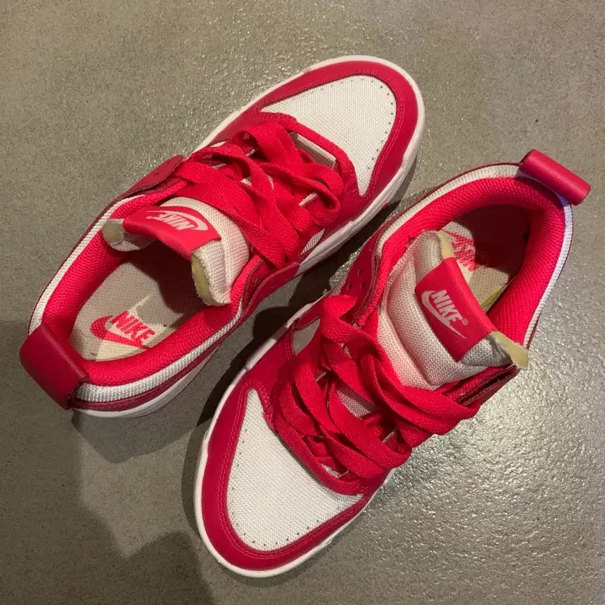 [BUNJANG] Nike Dunk Low Disrupt Siren Red Sneakers / 250 나이키 덩크 로우 디스럽트 사이렌 레드