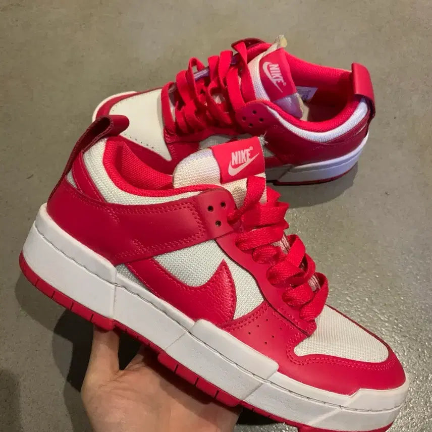 [BUNJANG] Nike Dunk Low Disrupt Siren Red Sneakers / 250 나이키 덩크 로우 디스럽트 사이렌 레드