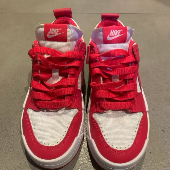 [BUNJANG] Nike Dunk Low Disrupt Siren Red Sneakers / 250 나이키 덩크 로우 디스럽트 사이렌 레드