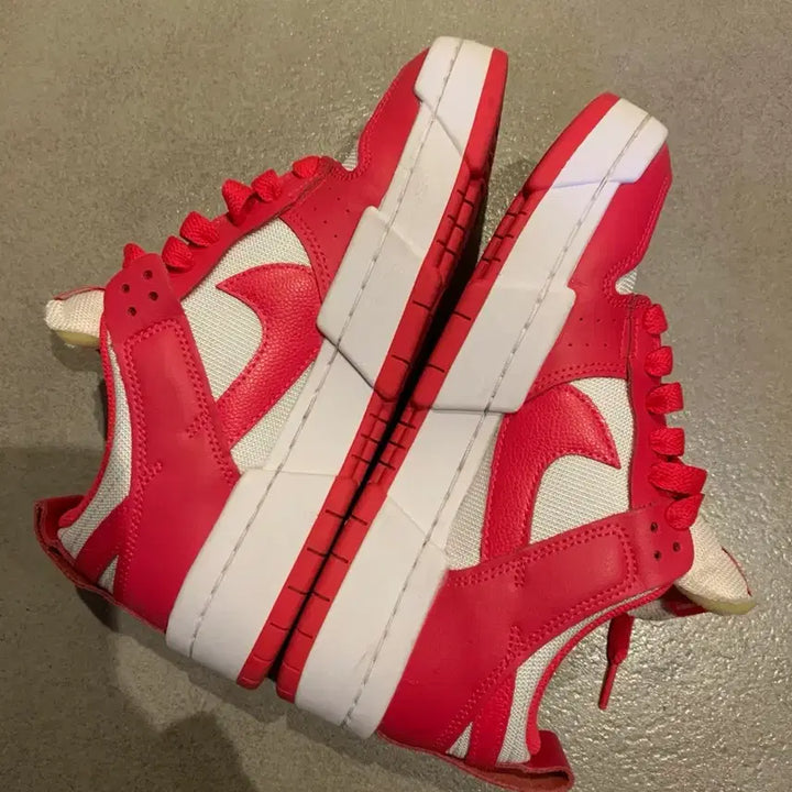 [BUNJANG] Nike Dunk Low Disrupt Siren Red Sneakers / 250 나이키 덩크 로우 디스럽트 사이렌 레드