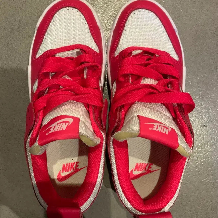[BUNJANG] Nike Dunk Low Disrupt Siren Red Sneakers / 250 나이키 덩크 로우 디스럽트 사이렌 레드